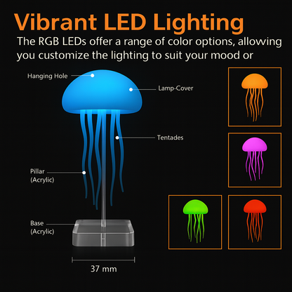 Mediivia’s Ocean Glow Jellyfish Lamp